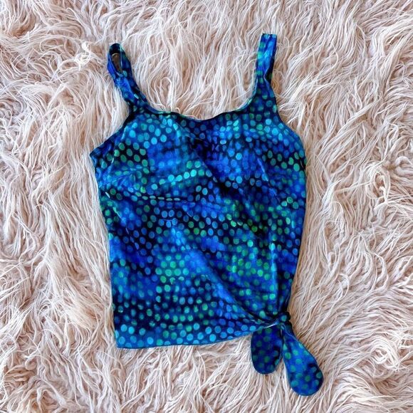 Vintage Spotted Tankini - Picture 1 of 5
